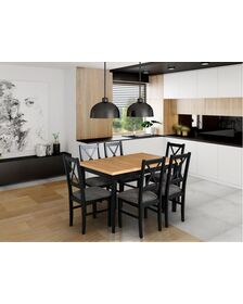 Virtuvės stalas su kėdėmis