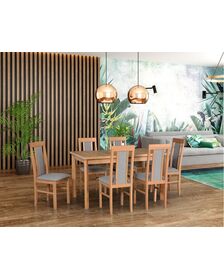 Medinis stalas su kedemis