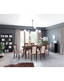 Valgomojo baldu komplektas