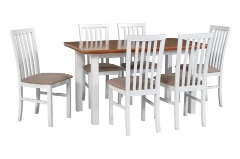 Valgomojo stalai su kėdėmis